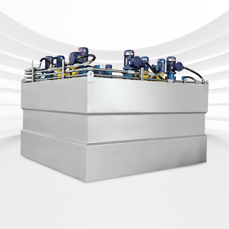 三槽式自动溶药装置